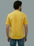 Vida Loca Half Sleeve Chinese collar Cotton Slim Shirt For men and Boys.