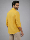 Men's White Self-Design Pure Cotton Straight Kurta | Mandarin Collar | Full Sleev