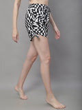 Women Checked Lounge Shorts