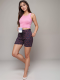 Women Floral Printed Lounge Shorts