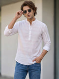 Mens Strip Full Sleeve Kurta